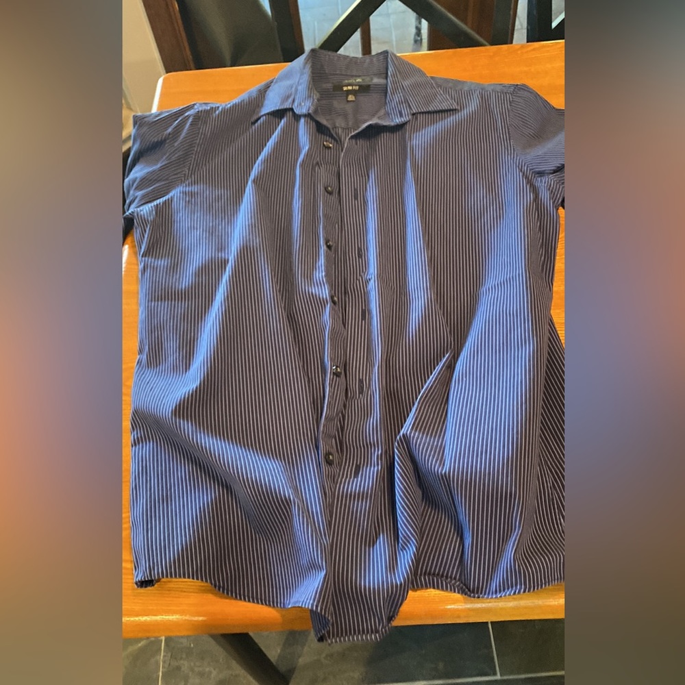 Apt 9 striped dress shirt
